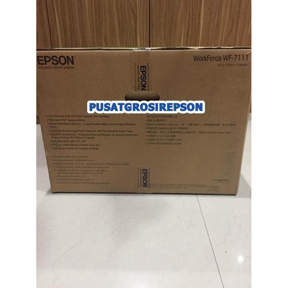 Printer Epson Wf 7111 A3+ New Stok