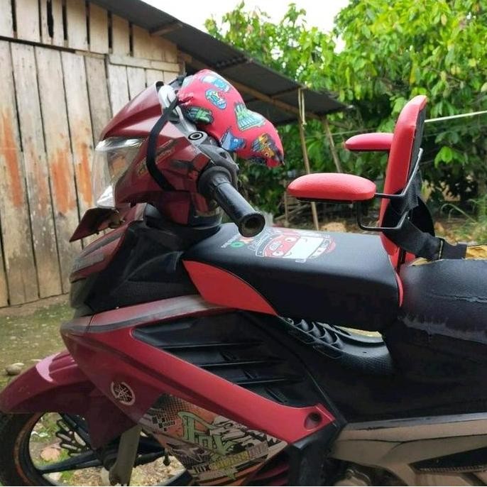 Tempat Duduk Anak/Jok Tambahan untuk Motor dengan Bantal Setang, Dapat Diputar - Kursi, Empuk, Anak-