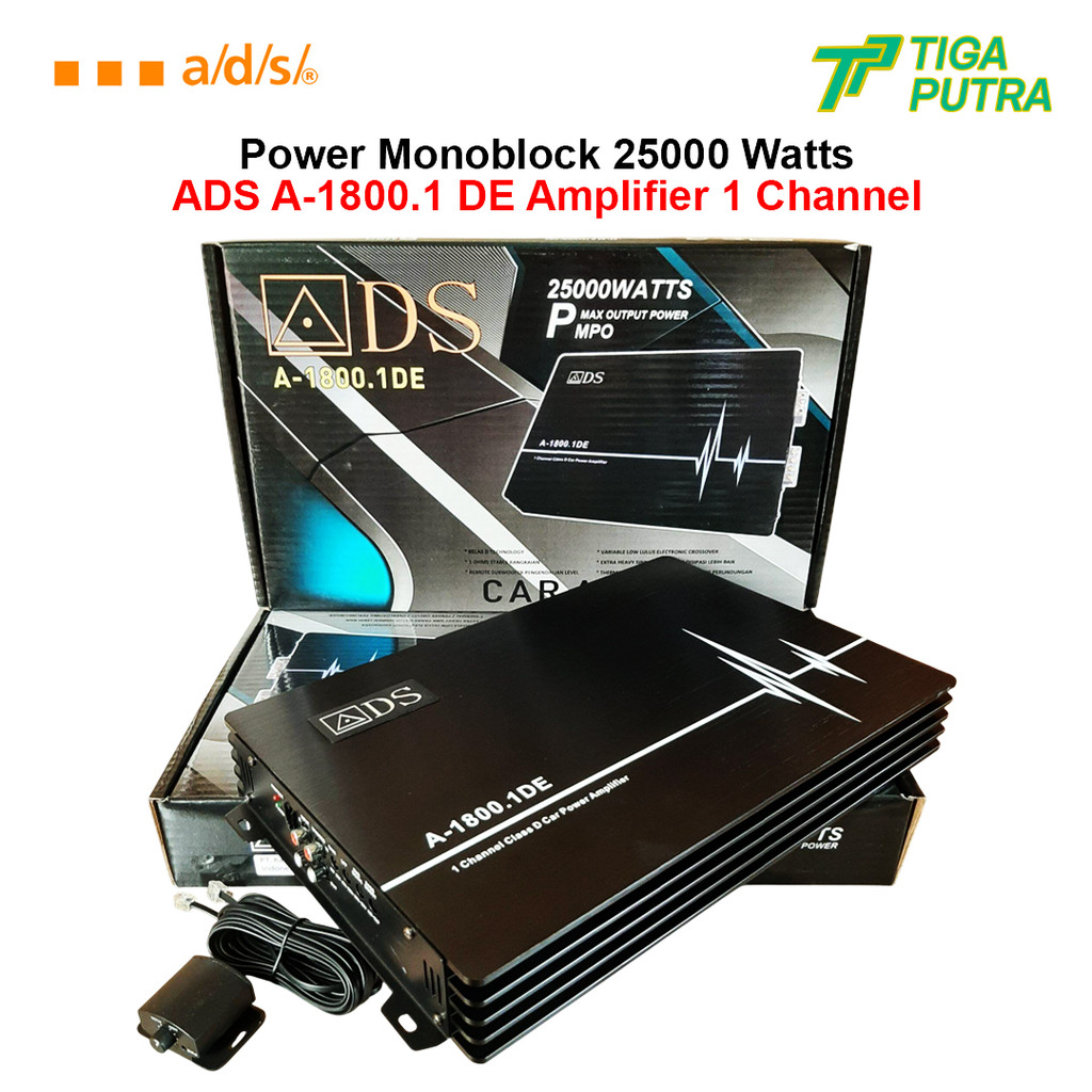 Power Monoblok Amplifier Class D POWER ADS A 1800.1DE