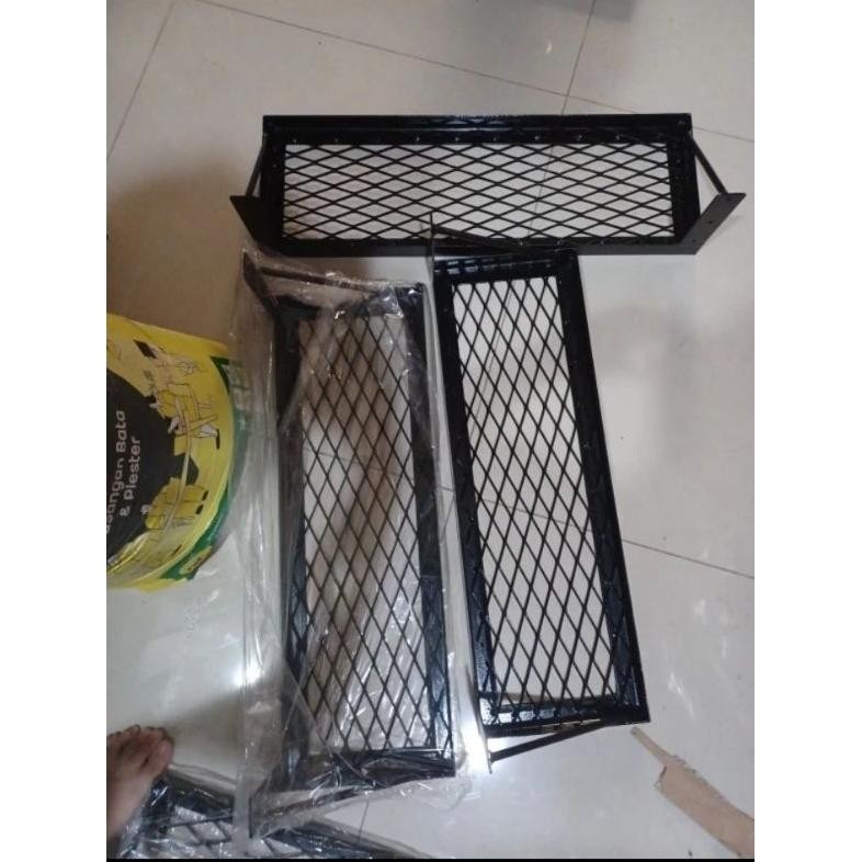 Rak Ambalan Pot Bunga Rak Pc Rak Printer Tempel Dinding Serbaguna