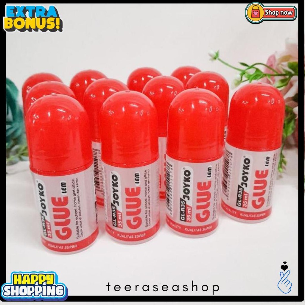 

Lem Kertas Joyko Lem Serbaguna Kualitas Super Isi 12Pcs Diskon