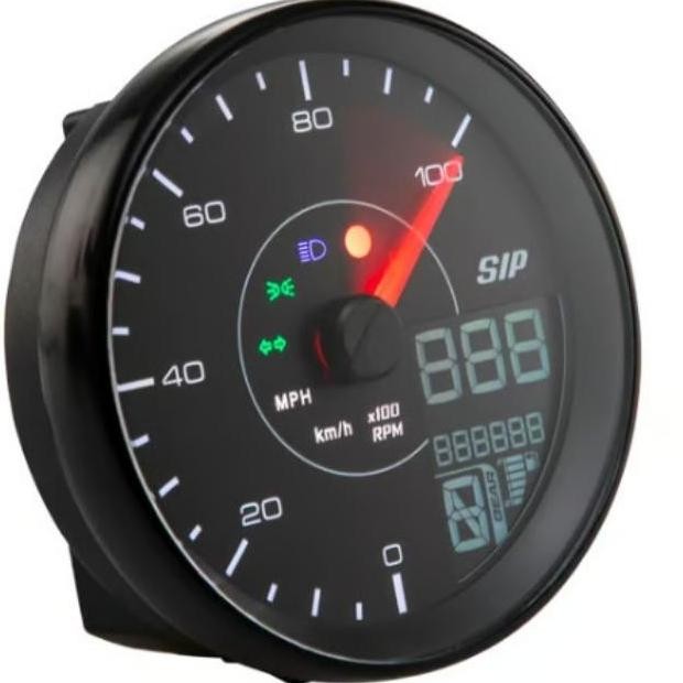 Spido Meter Sepedo Speedometer Digital SIP Scooter Vespa GTV New PX