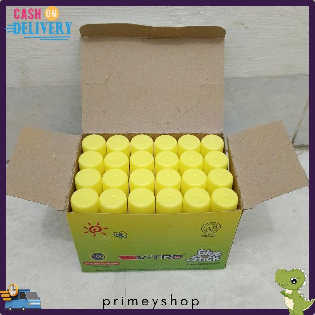 

Lem Glue Stick V - Tro Non Txic Isi 24 Pcs Flash Sale! Diskon Hingga 70%