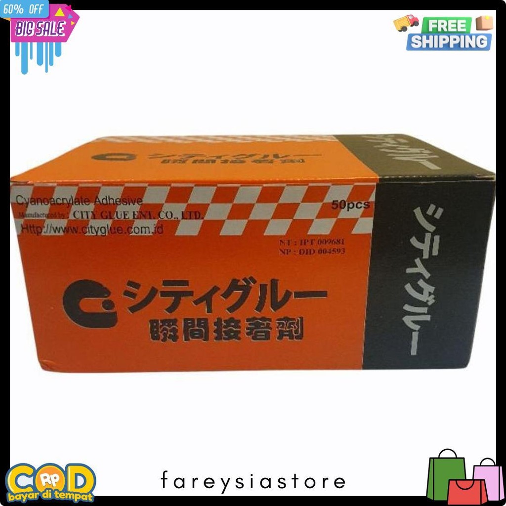 

Promo (Per 10 Pcs) Lem Korea G Lem Besi C Lem Tetes Diskon