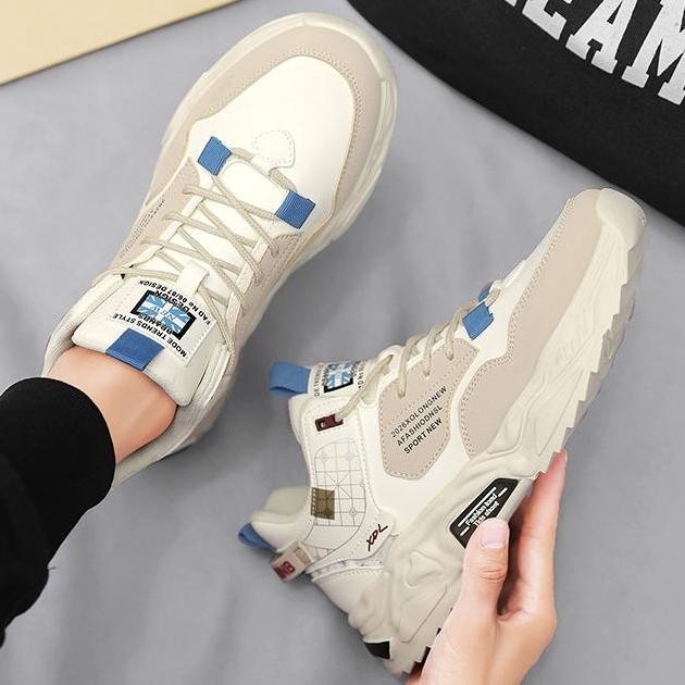 TBIG Sepatu High Top Sneakers Pria XDLSPORTT Sepatu Import Murah Pria Sekolah Kuliah Kerja Fashion S