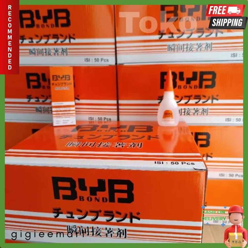 

6 & 12 Pcs Lem Korea Byb Bond Terlengkap Dan Termurah