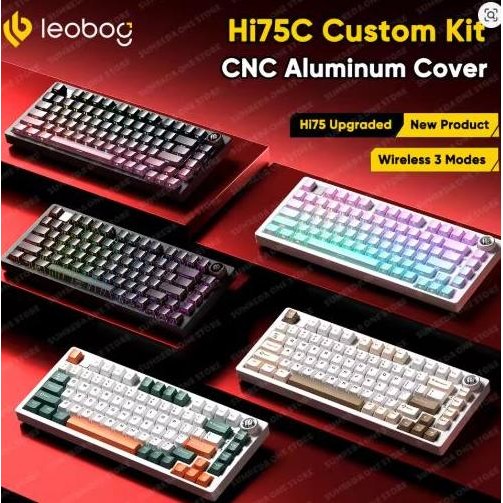 Mechanical Keyboard Leobog Hi75c Alumunium