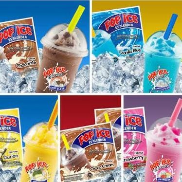 

Tersedia Isi 50 pcs / Minuman Pop Ice Blender (Aneka Varian Rasa)