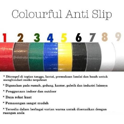 

PROMO Anti Slip / Slip Resistant lebar 5 cm ( Rol )