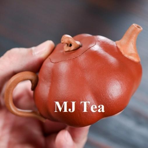 Yixing Purple Clay Teapot Pure Handmade Small Pumpkin Teapot Maison Auratea