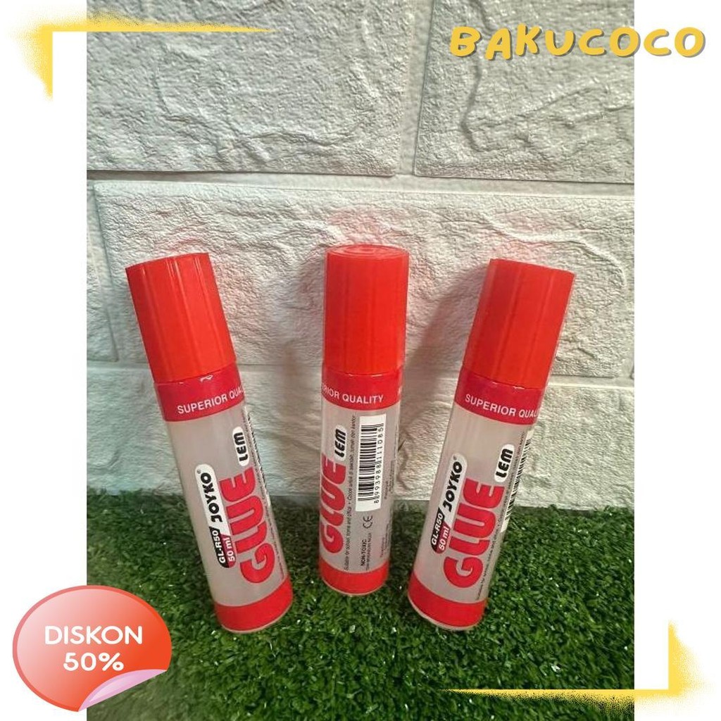 

Lem Cair Joyko Gl- R50 1 Pack Isi 12Pcs Diskon Setengah Harga