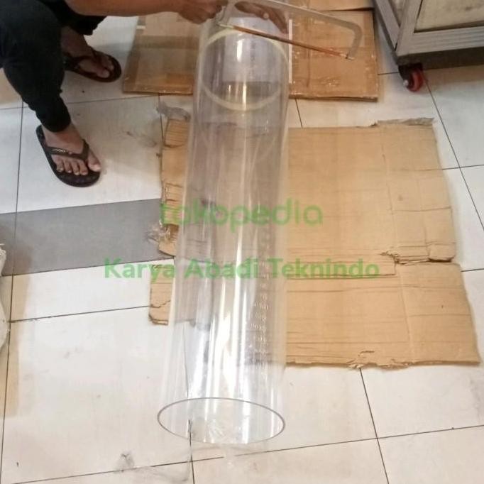Promo Pipa Akrilik Od 130Mm X 120Mm / Acrylic Pipa Tabung  / 20Cm