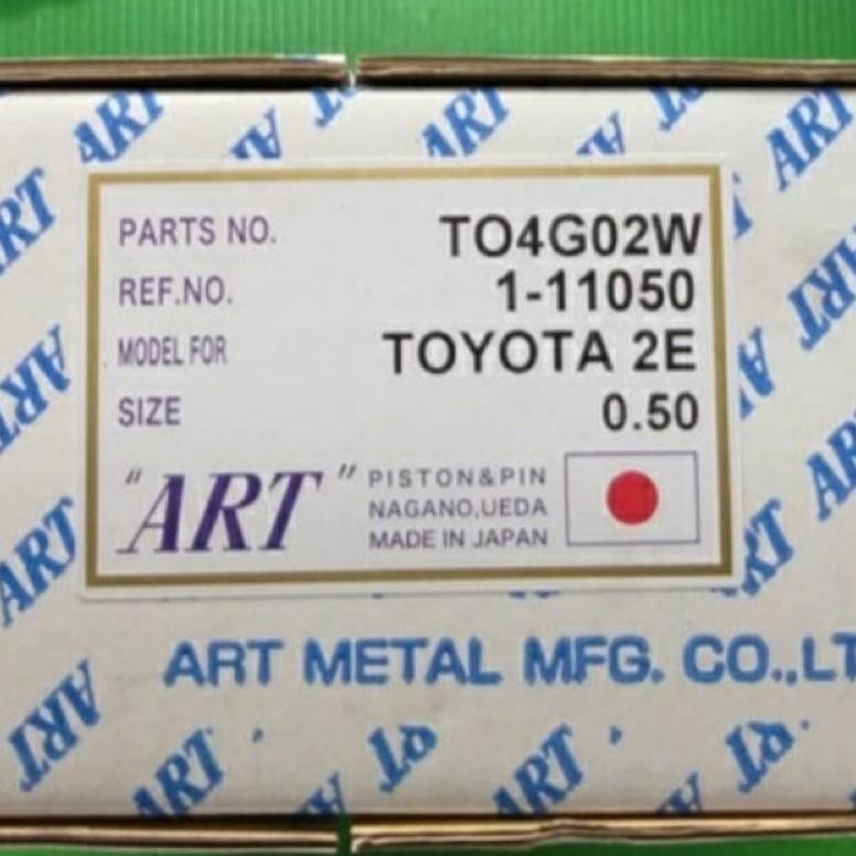 piston starlet 1.3 0.50 art jepang 13103-11050
