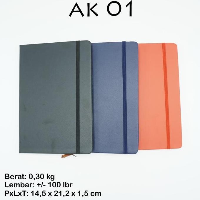 

READY Agenda Note Book Memo Planner Kulit Sintetis ( AK 01 ) NEW