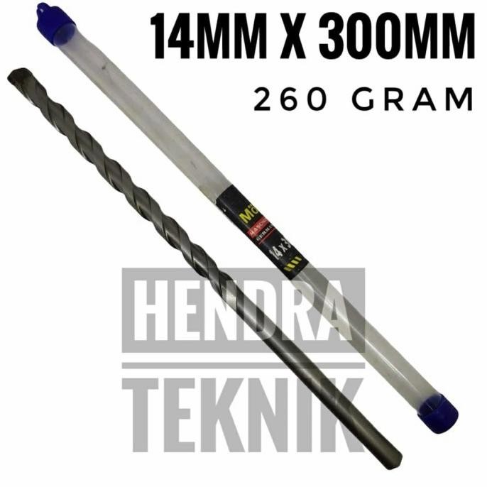 KNH - BOR BETON PANJANG 14MM X 300MM MATA BOR TEMBOK 30CM BIJI BOR COR MURAH