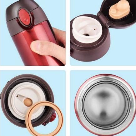 [Allthebest] Brighton Vacum Flask Tumbler [Termos Air] 500ml Silver Grey GMG8901