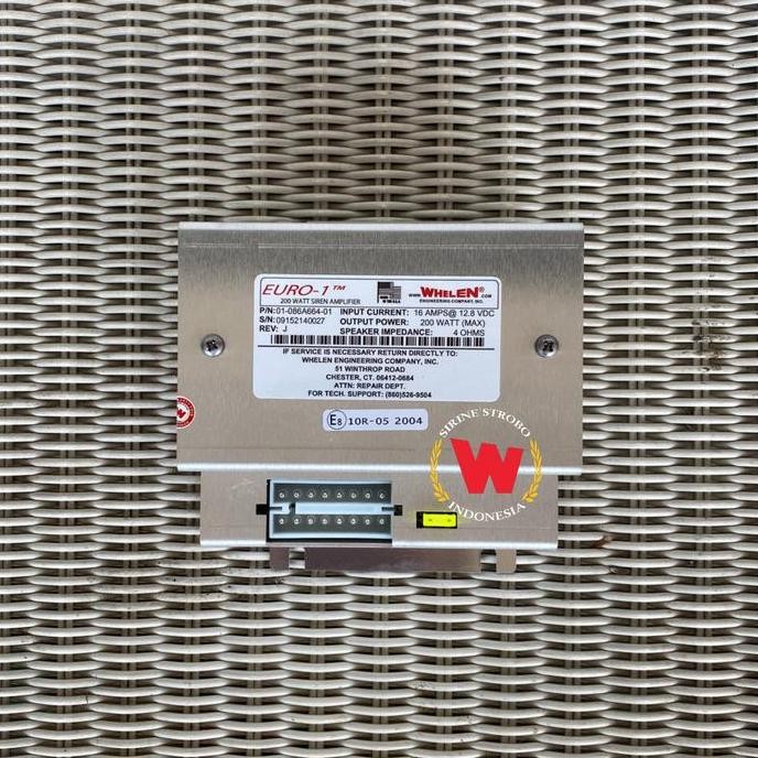 Whelen Euro 1 Euro1 Baru 200watt