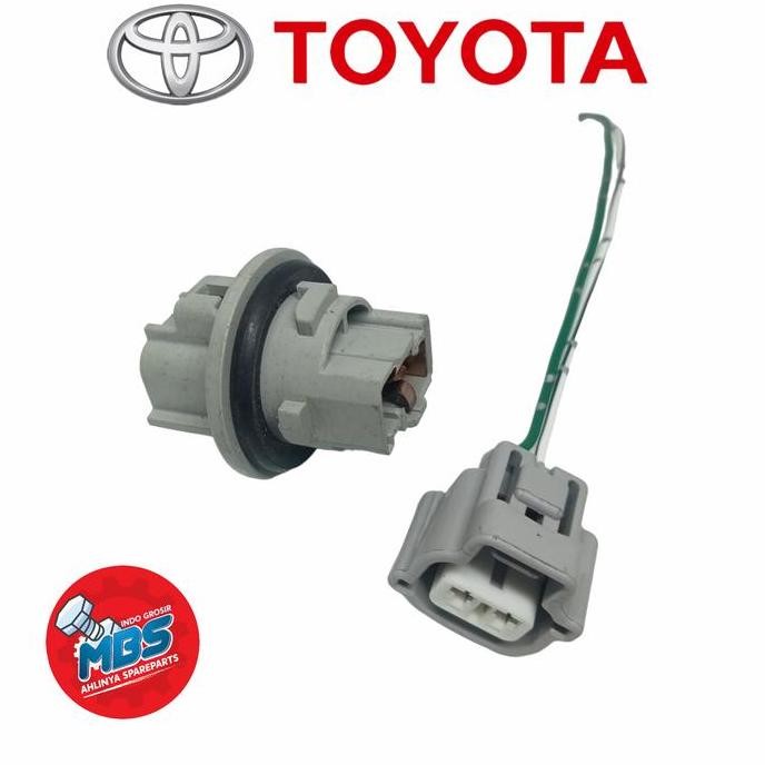 Tersedia 1 set soket fiting lampu sein senja toyota Corolla Great Altis vios or
