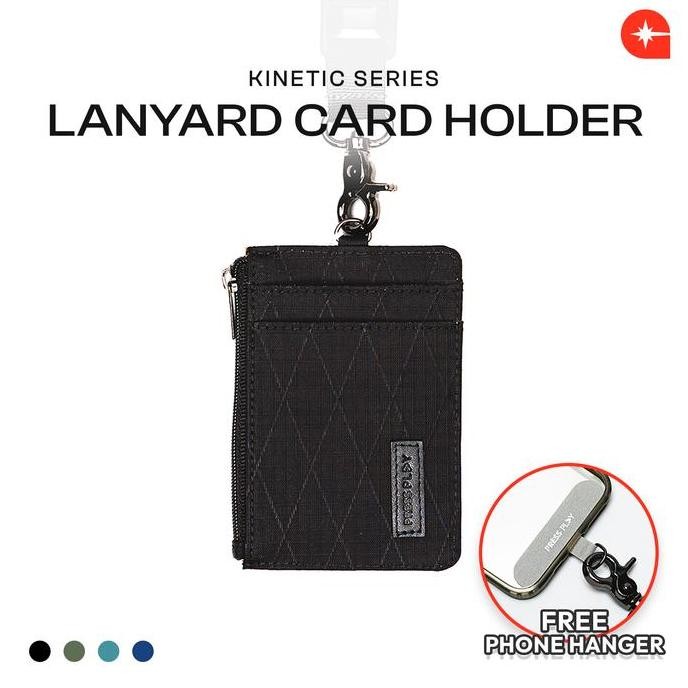 

KINETIC Lanyard Cardholder Wallet ID Card Name Tag by GLHF Studio MURAH