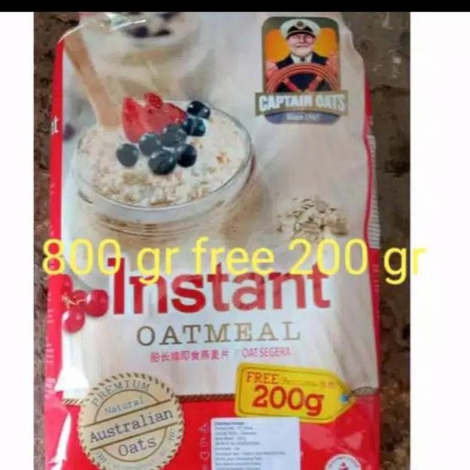 

Captains Oats Instan Malaysia Terbaru