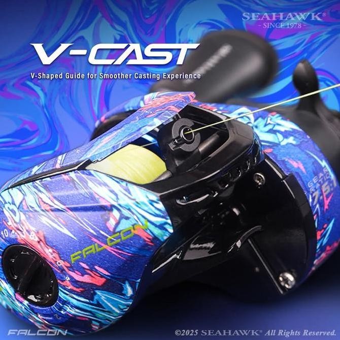 Tersedia Reel Pancing Bc Seahawk Falcon 103HSL