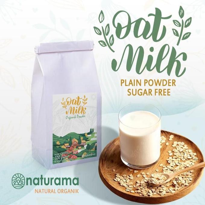 

Oat Milk Powder 500 Gram Bubuk Oat Organik Tanpa Gula Best Seller