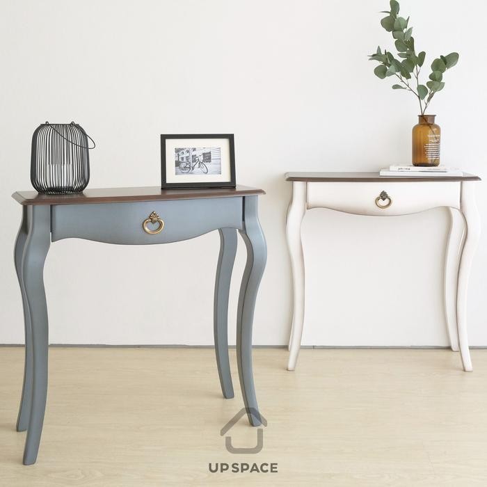 Elore Console Table / Meja Rias Kecil / Meja Hias Vintage Klasik Kayu Original Dan Terpercaya