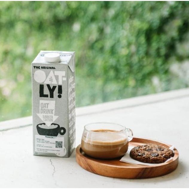 

Oat Milk Oatly Barista Susu Oatside Oat 1 Liter Promo