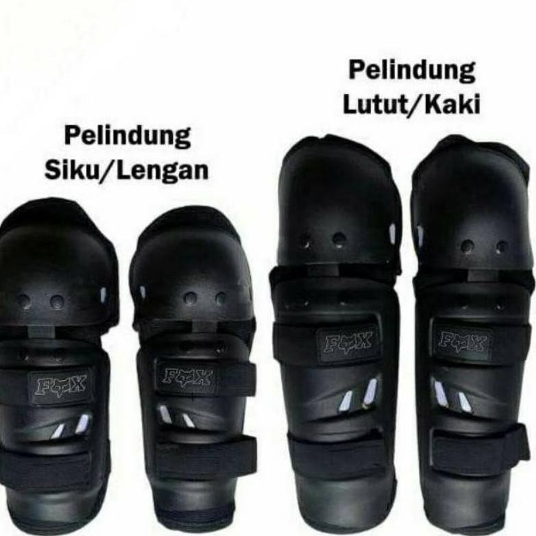 FOX Deker Lutut Motor - Pengaman Lutut Motor - Dekker Decker Protektor Pelindung Lutut Siku Motor