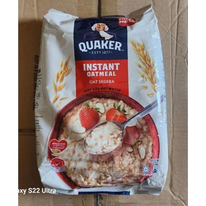 

Quaker Oat Instant Oatmeal 1.2Kg Malaysia Terlaris