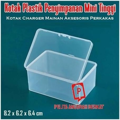 (Allthebest) Kotak Plastik Penyimpanan Mini Travel Organizer Harddisk Baterai