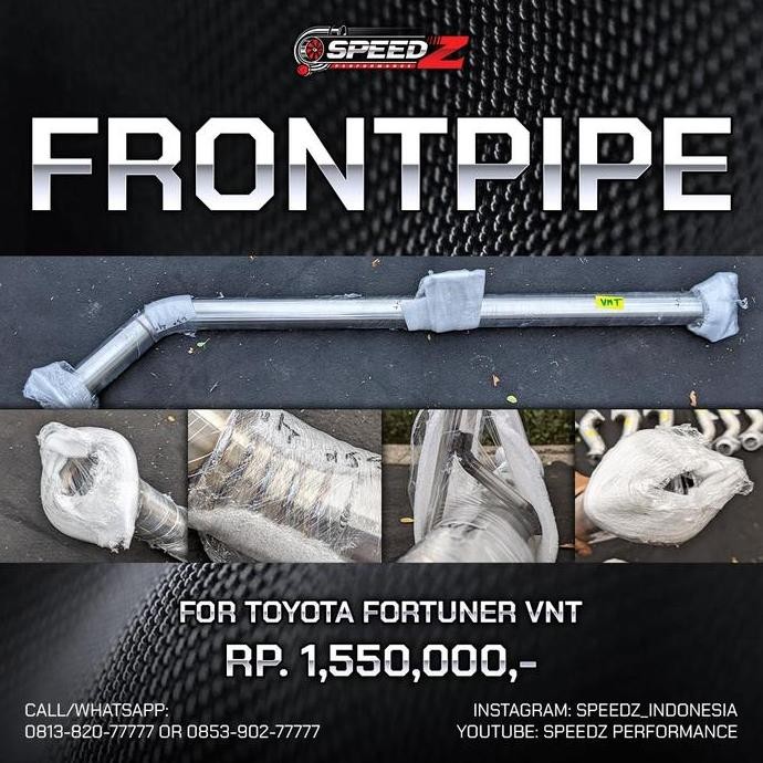 MRX FRONTPIPE FORTUNER VNT