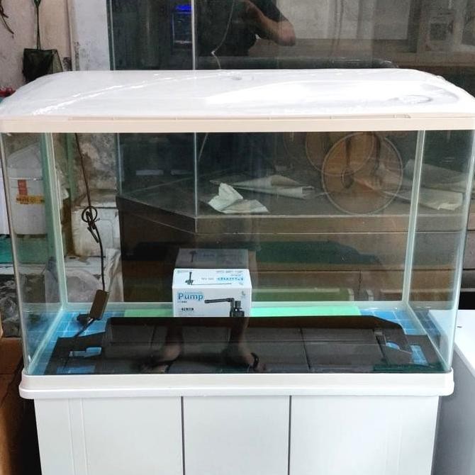 Aquarium Bending Full Set 80Cm Termasuk Packing Kayu