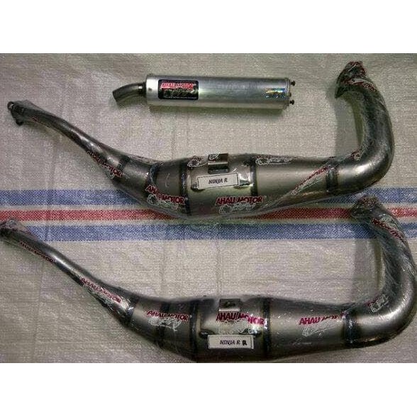 Knalpot AHAU Ninja R / Ninja RR model PDK