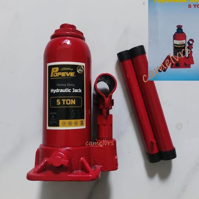 Dongkrak Mobil Botol 5Ton Fortuner Innova L200 Piup L300 Ps Ford