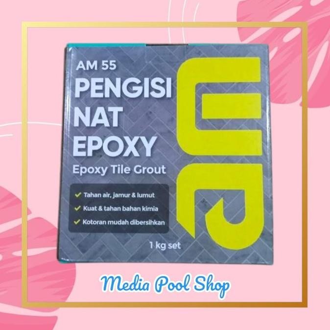 Am 55 Warna Putih Tile Grout Epoxy Nat Keramik Mosaic Anti Bocor