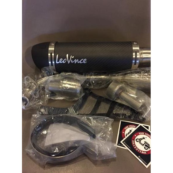 KNALPOT LEOVINCE GP CORSA UNTUK VESPA MATIC