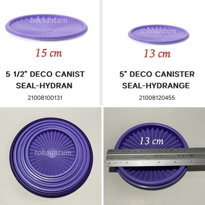 [Allthebest] Tutup toples tupperware deco canister