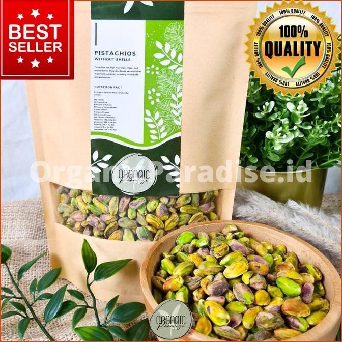 

Kacang Pistachio Panggang Kupas 1 Kg / Roasted Pistachio Peeled 1 Kg Premium Quality