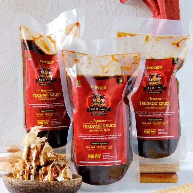 

Saus Takoyaki Dnfood 1000Ml Cuan Halal Food Japanese Food