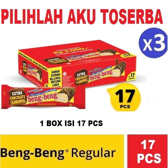 

Beng-Beng Regular - Beng-Beng Coklat - (1 Paket Isi 3 Box )