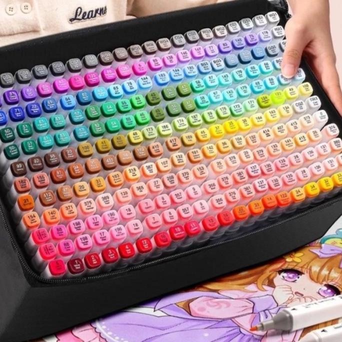 

TOUCHFIVE 168 COLOURS TWIN MARKER COPIC MARKER SKETSA PERALATAN SEKOLAN SPIDOL TERBARU ASLI 100% ORIGINAL OFFICIAL MODERN GARANSI BRAND TERLARIS DISKON GROSIR COD TREND 2025 NEGO BAYAR DI TEMPAT DISKONGRATISONGKIR