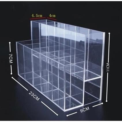 

Organizer Pulpen Akrilik Rak Pensil Acrylic Display Stand Holder