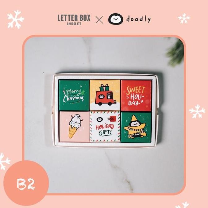 

Hadiah Natal - Letter Box Chocolate Christmas Gift 3X2
