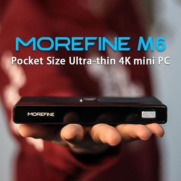 MOREFINE M6 Mini PC Windows 11 Intel N6000 16/512GB NVMe SSD Wifi 6