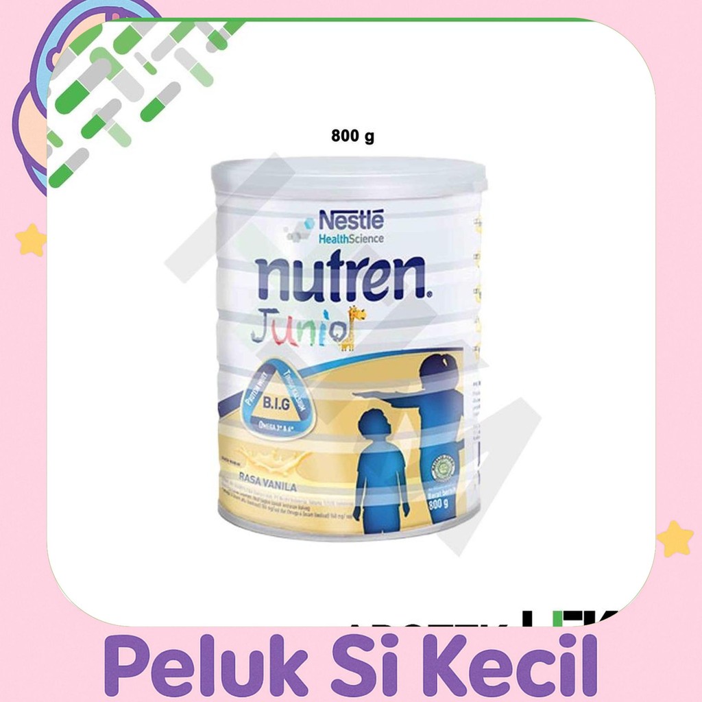 

New Nutren Junior 400 G / 800 G - Susu Formula Pertumbuhan Bebas Laktosa