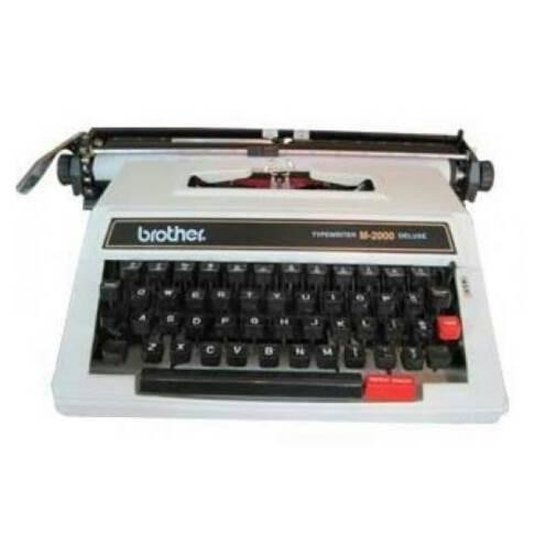 Mesin Tik/Ketik Brother 13", Manual Typewriter