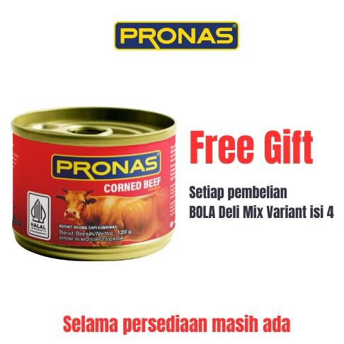 

ready Pronas Corned Beef 120 gr murah