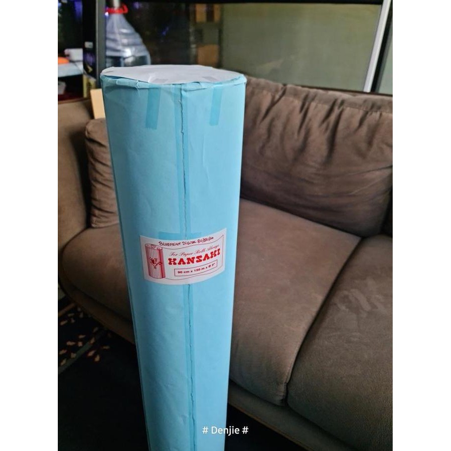 

baru Kertas Blueprint Digital Paper 80/85 Gsm A0 36 Inch (50 M)