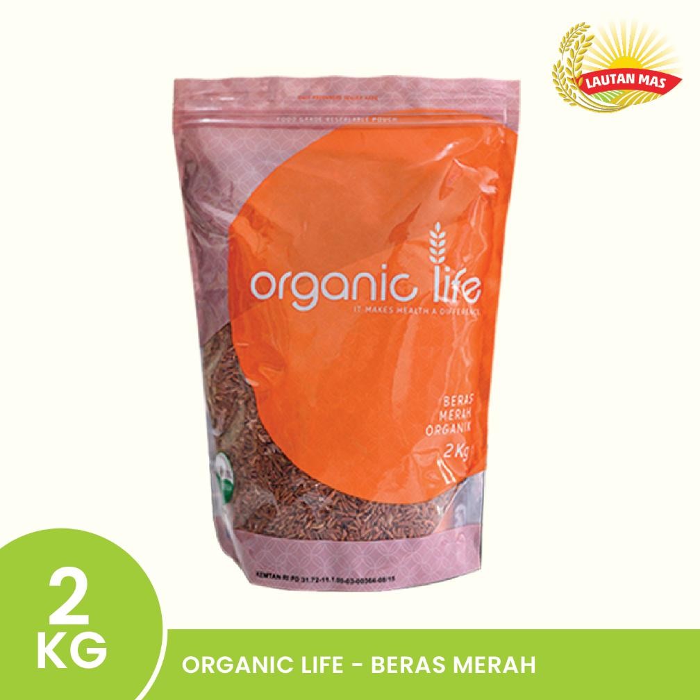 

ready Organic Life Beras Merah 2KG - BALI murah